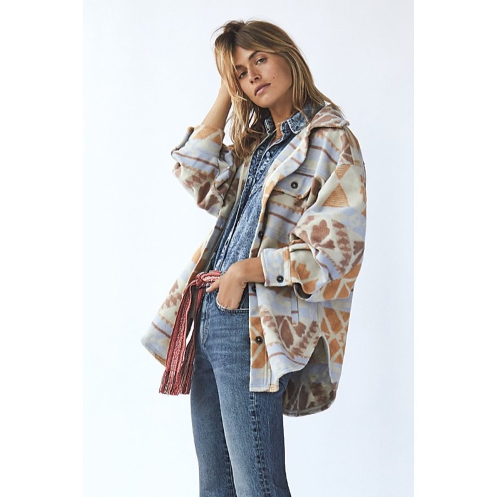 ✨ NEW ✨ Free People Ruby Jacquard Fleece Jacket
